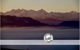 KOZA U WOZA - drewniany dom premium z widokiem na Tatry ecoSPA strefa fitness ZIELONA FARMA healinggarden - slowTRAVEL